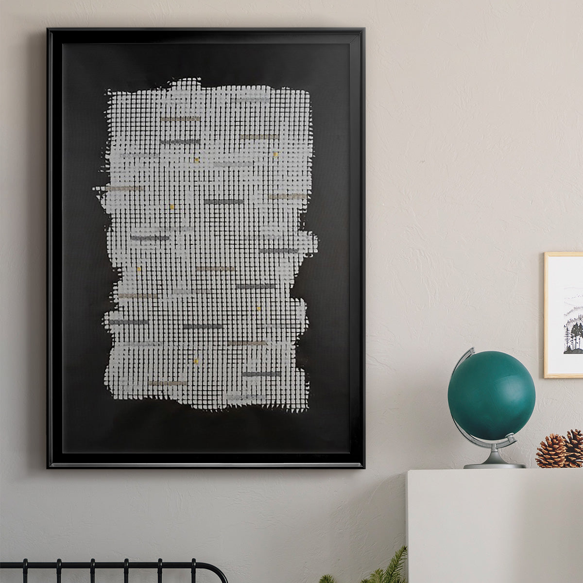 Bits & Bytes I - Modern Framed Canvas Print
