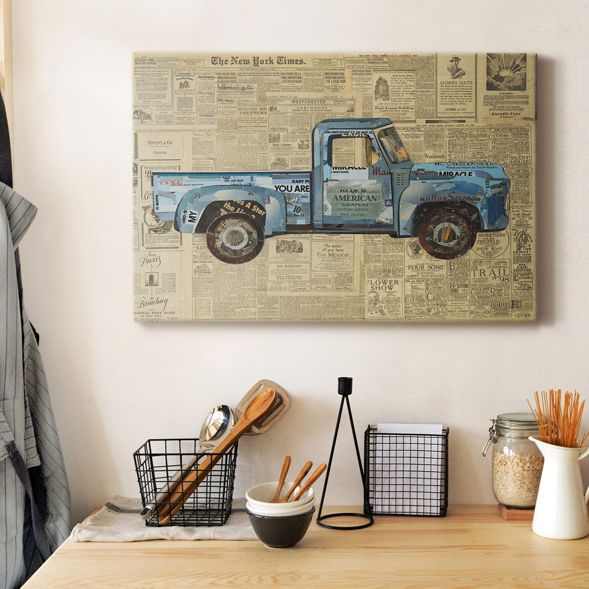 George’s ’53 Ford Premium Gallery Wrapped Canvas - Ready to Hang