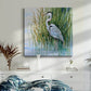Heron in the Marsh II - Canvas Art Print