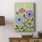 Woodblock Floral III Premium Gallery Wrapped Canvas - Ready to Hang