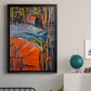 Cadmium Winter Solstice IV - Modern Framed Canvas Print