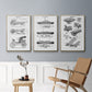 Industrial Flight - Floater Framed Canvas Set