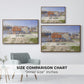Gasometers at Clichy, 1886 - Floater Framed Canvas Print
