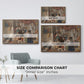 Roman Pilgrims, 1854 - Floater Framed Canvas Print