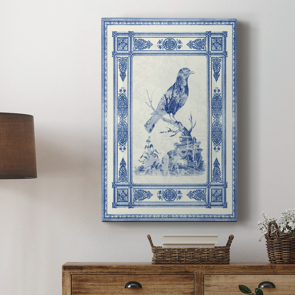 Toile de Jouy I - Canvas Art Print
