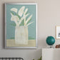 Muted Spring Arrangement IV - Modern Framed Canvas Print