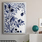 Indigo Song I - Modern Framed Canvas Print