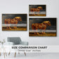 The Shire Horse Elephant in an Extensive Landscape, c. 1850s - Floater Framed Canvas Print