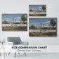 La Cervara, the Roman Campagna, c. 1830-1831 - Floater Framed Canvas Print