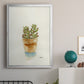 Succulent III - Modern Framed Canvas Print