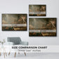 The Course of Empire: Destruction, 1836 - Floater Framed Canvas Print
