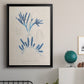 Blue Marine Algae I - Modern Framed Canvas Print