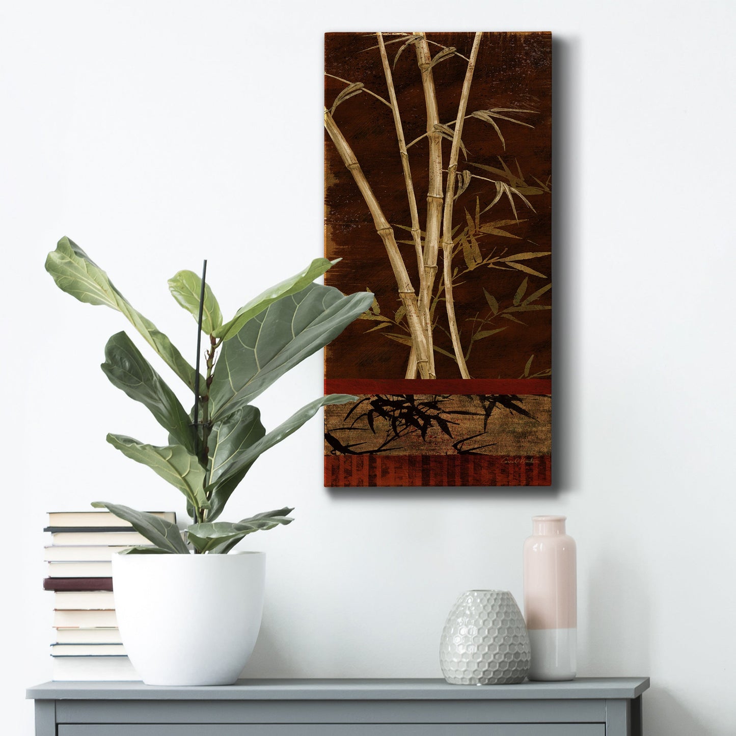 Bamboo Garden II - Premium Gallery Wrapped Canvas - Ready to Hang