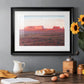 Red Rocks at Dusk I - Modern Framed Art Print