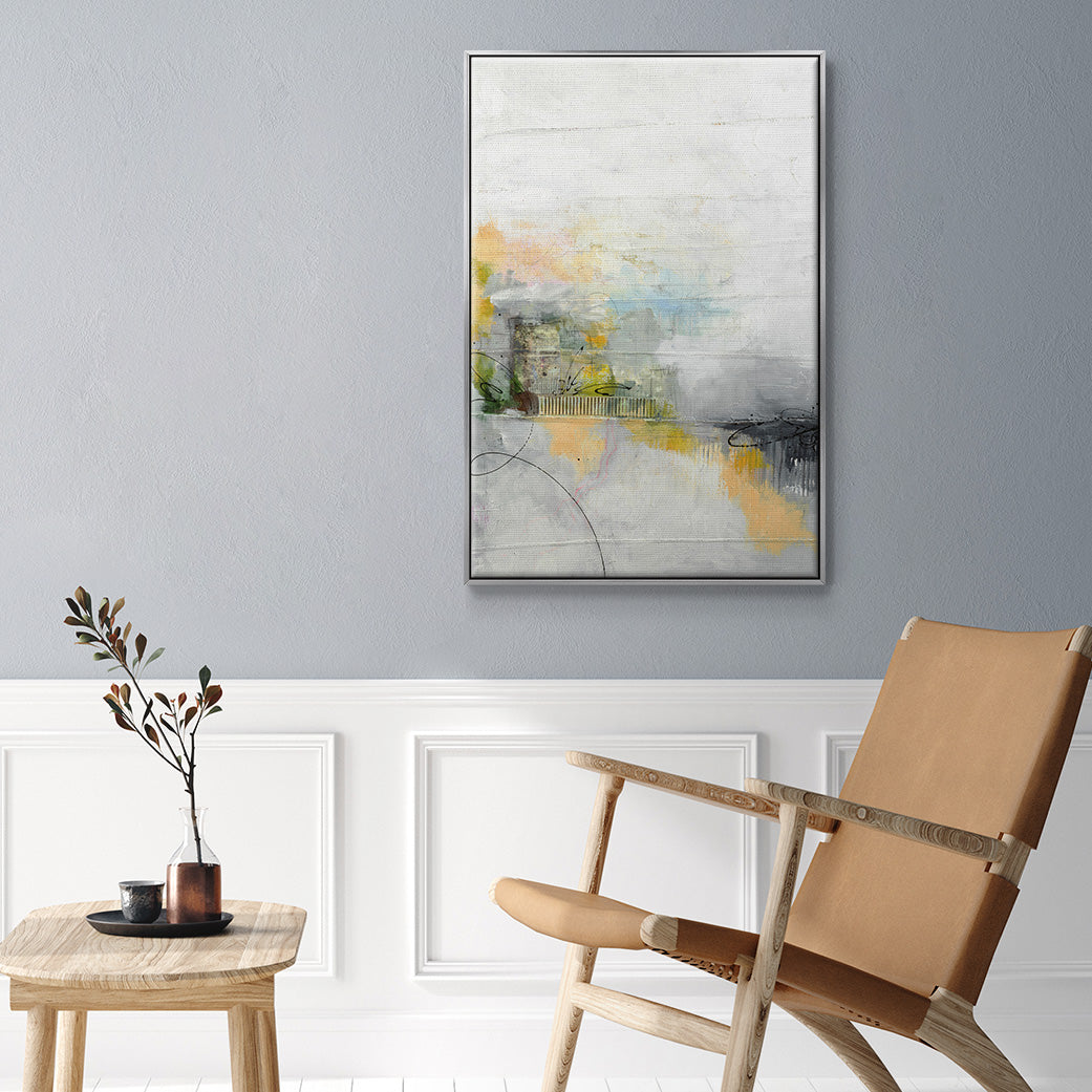 A Place Of My Own - Floater Framed Canvas Print