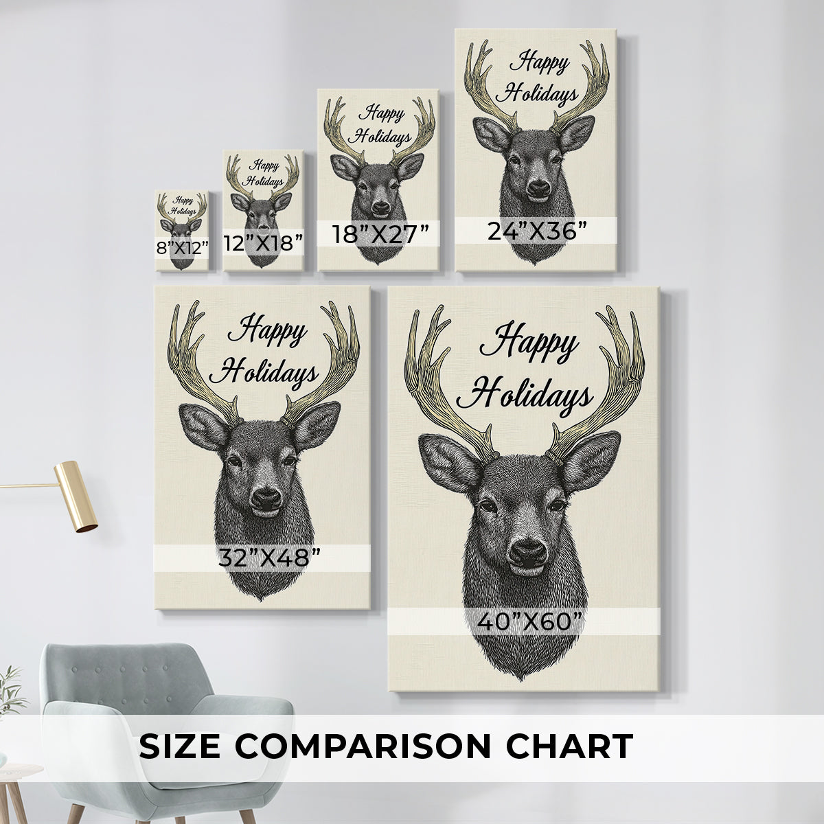 Snowwhite Skies Parish - Canvas Art Print