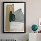 Marble Block Symmetry II - Modern Framed Canvas Print