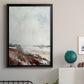 Coastal Inlet Study II - Modern Framed Canvas Print