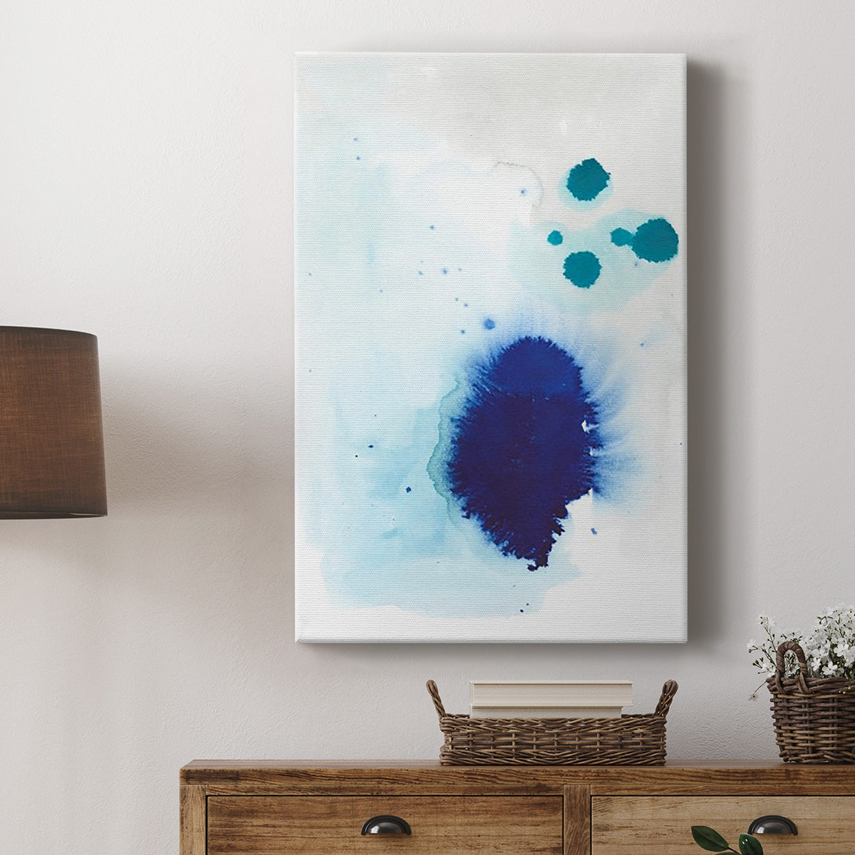 Spare Blue I - Canvas Art Print