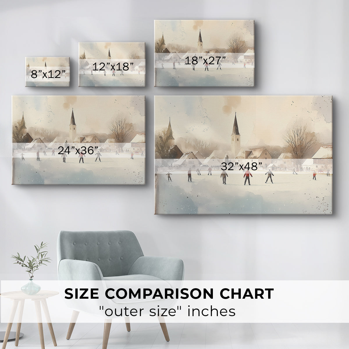 Gilded Carol II - Canvas Art Print