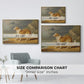 Rough-Coated Collie, 1809 - Floater Framed Canvas Print