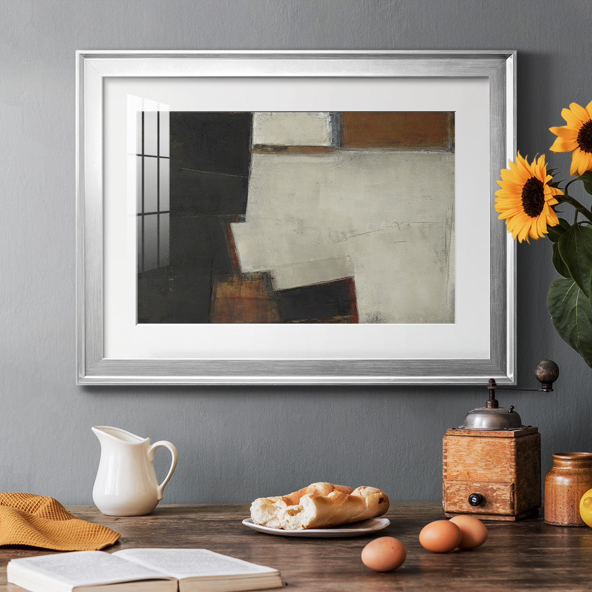 Our Way to Fall - Modern Framed Art Print