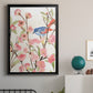 Cherry Blossom Perch II - Modern Framed Canvas Print