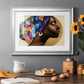 Golden Lady I Premium Framed Print - Ready to Hang