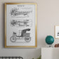 Industrial Motorcar - Modern Framed Canvas Print