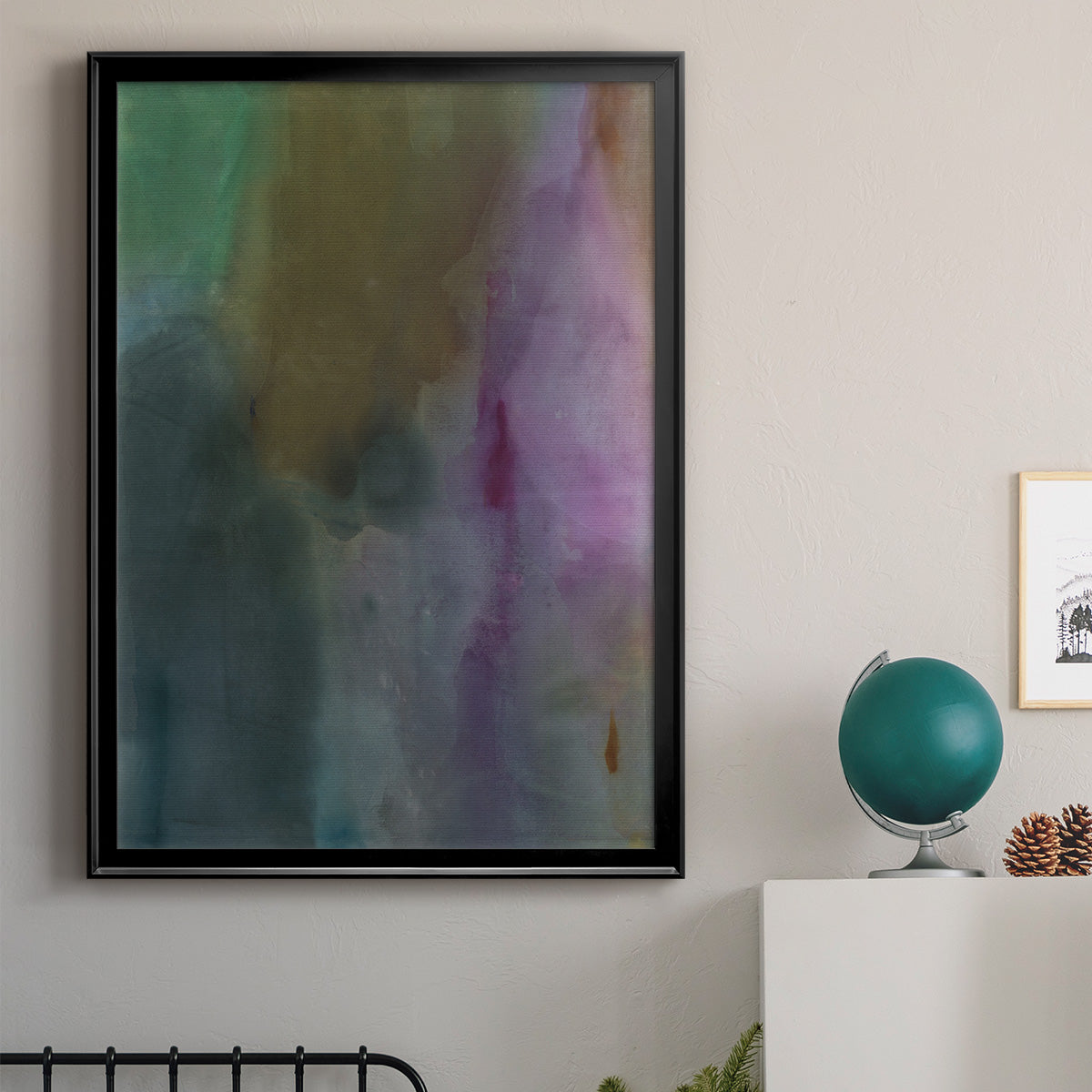 Simple Yet Affecting - Modern Framed Canvas Print