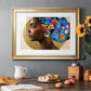 Golden Lady II Premium Framed Print - Ready to Hang