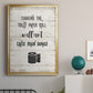 Changing the Roll - Modern Framed Canvas Print