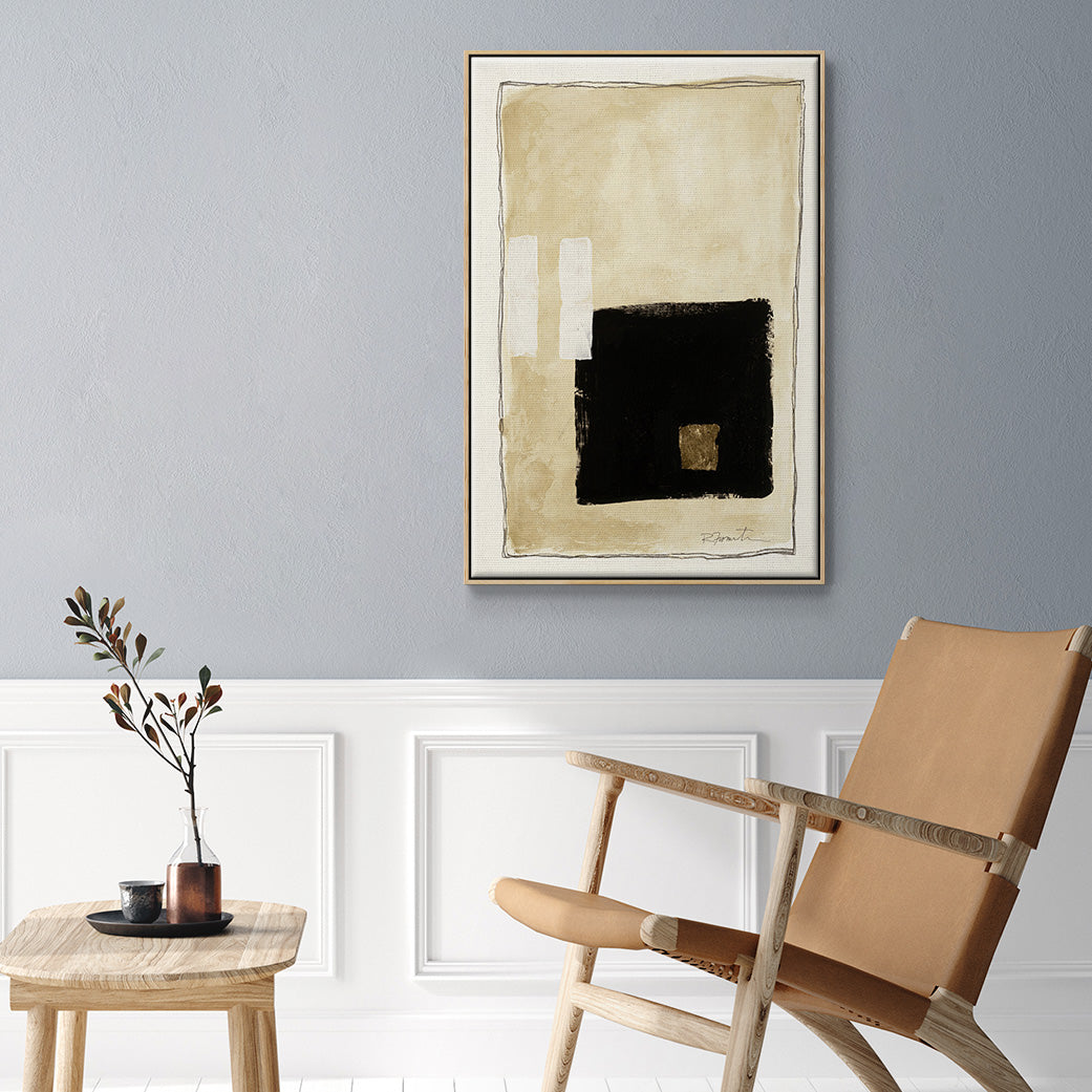 Inner Musing I -  Framed Canvas Print