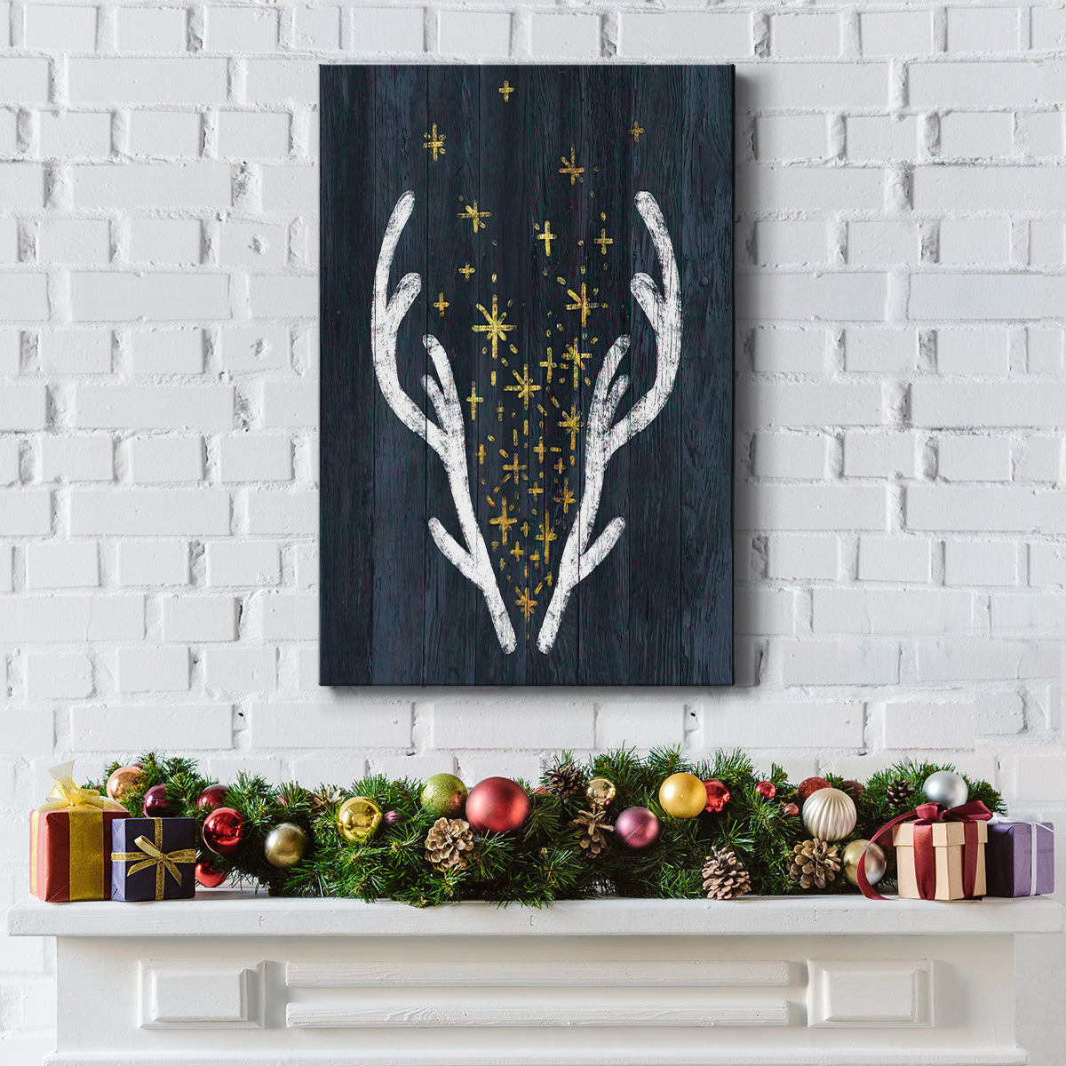 Antlers & Magic - Gallery Wrapped Canvas