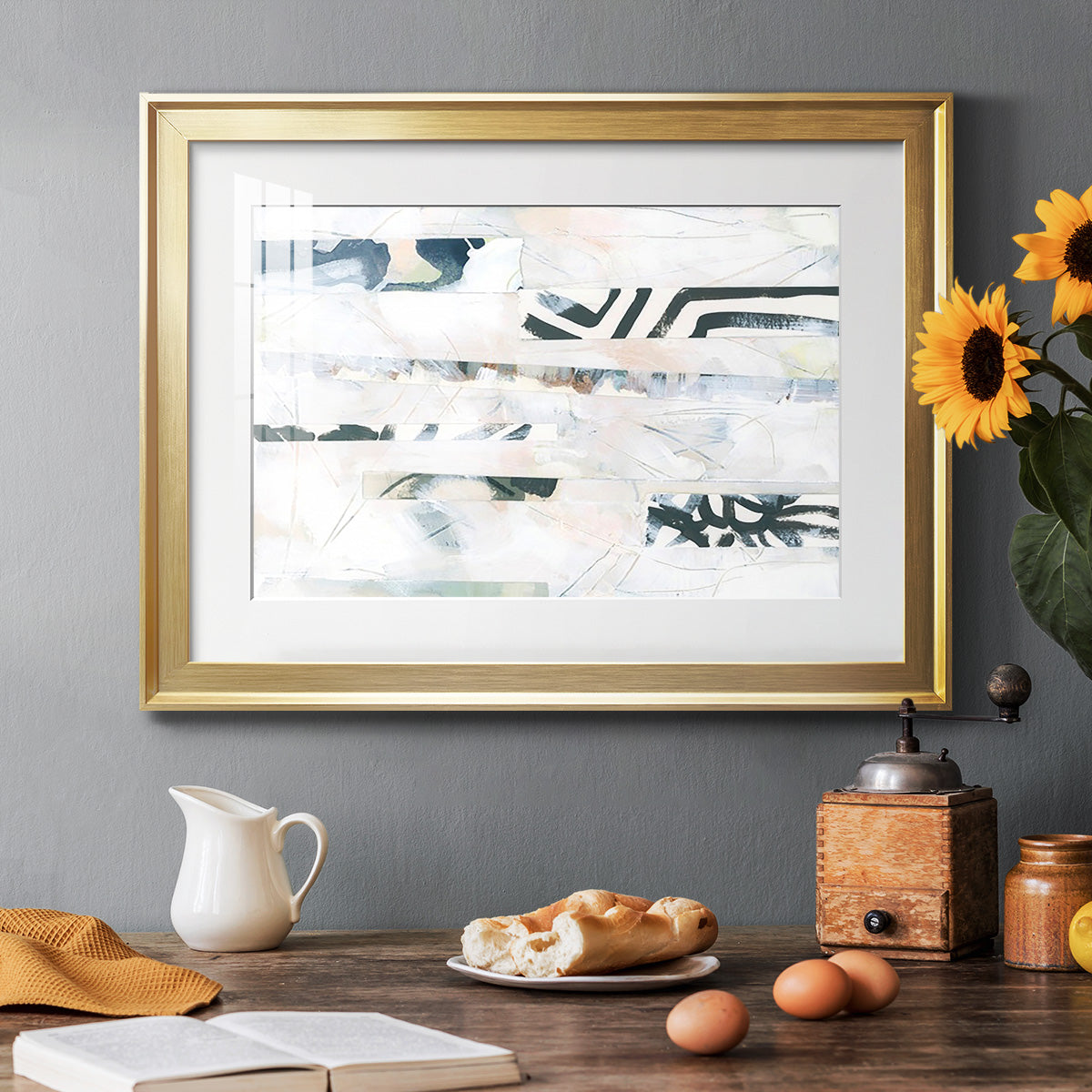 Pattern Camouflage II - Modern Framed Art Print