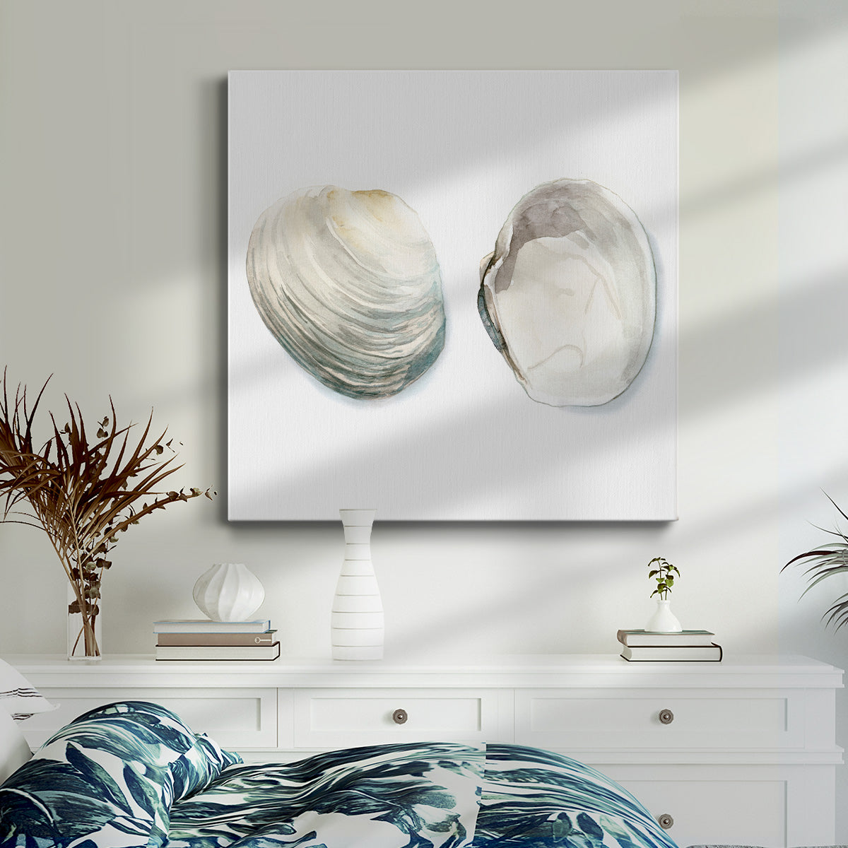 Watercolor Shells II-Premium Gallery Wrapped Canvas - Ready to Hang