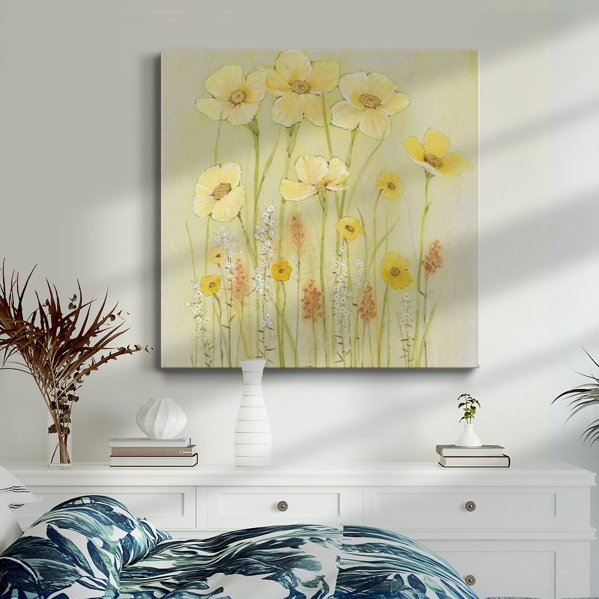 Soft Spring Floral I - Canvas Art Print