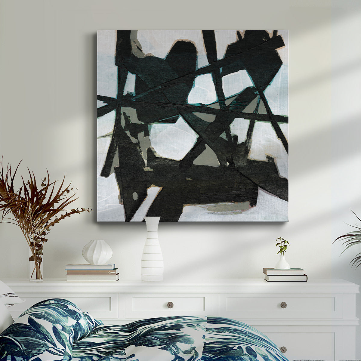 Ode an Kline V - Canvas Art Print