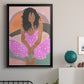 Curly Lady IV - Modern Framed Canvas Print