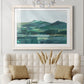 Green Grey Mountains II - Barnwood Framed Art Print