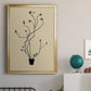 Spring Sprig Vase II - Modern Framed Canvas Print