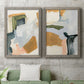 Palette Meld I - Premium Framed Canvas 2 Piece Set - Ready to Hang