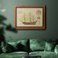 Antique Ship Plan VIII Premium Framed Canvas- Ready to Hang