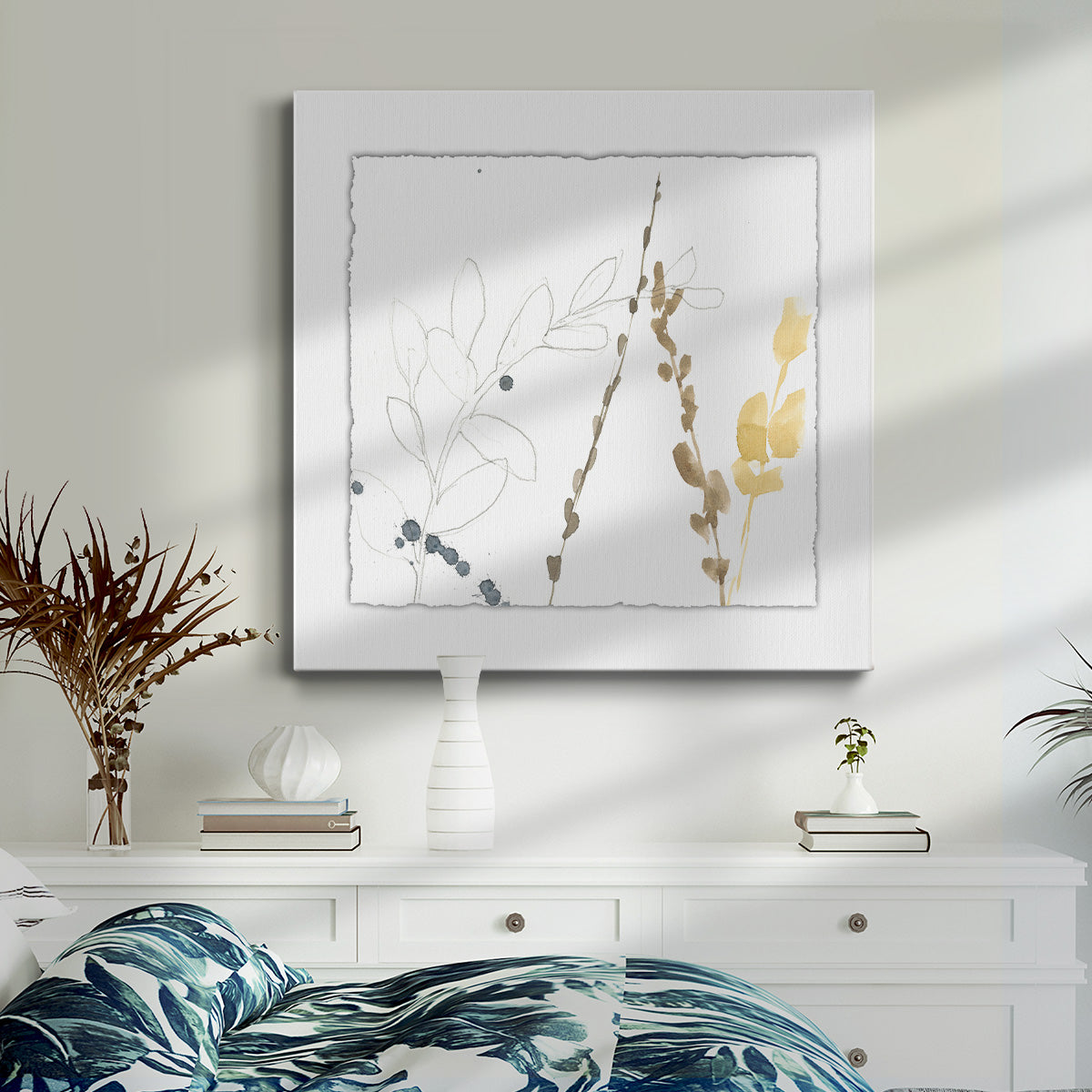 Branch Contours II - Canvas Art Print