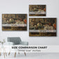 The Meal (De maaltijd), c. 1885 - Floater Framed Canvas Print