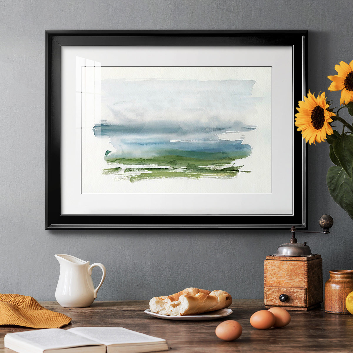 Coastline Splash III Premium Framed Print - Ready to Hang