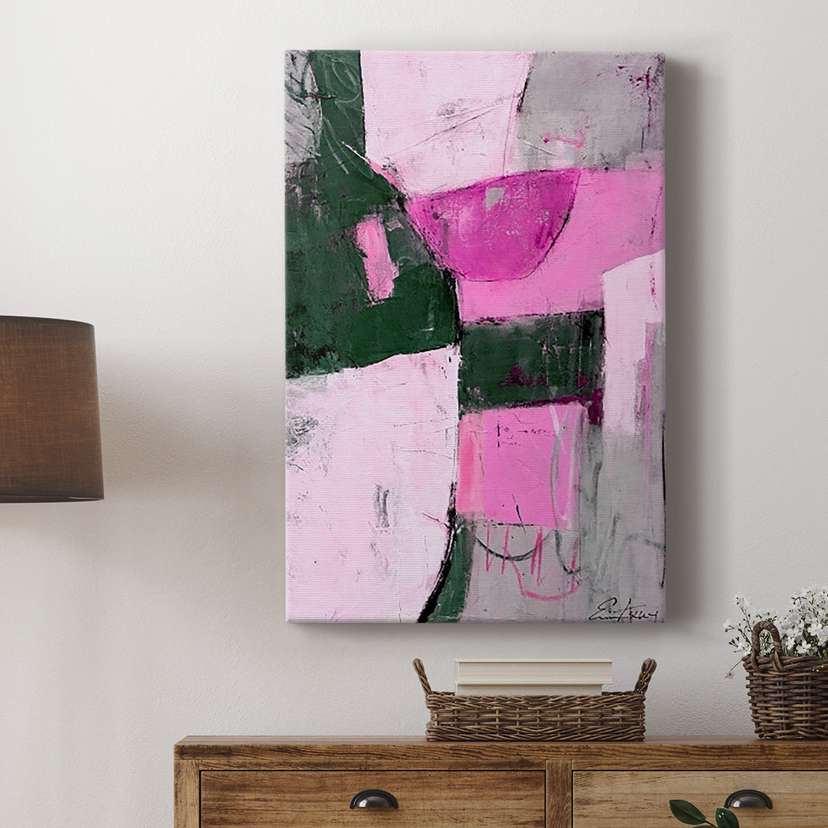 Party Mixer I Premium Gallery Wrapped Canvas - Ready to Hang