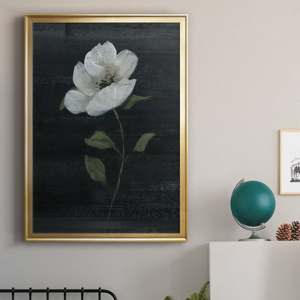 Country Botanical II - Modern Framed Canvas Print