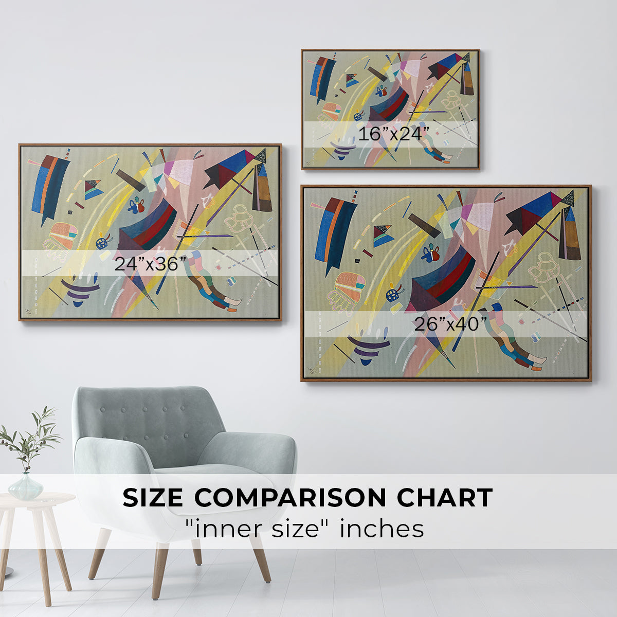 Untitled (Sans Titre), 1941 - Floater Framed Canvas Print