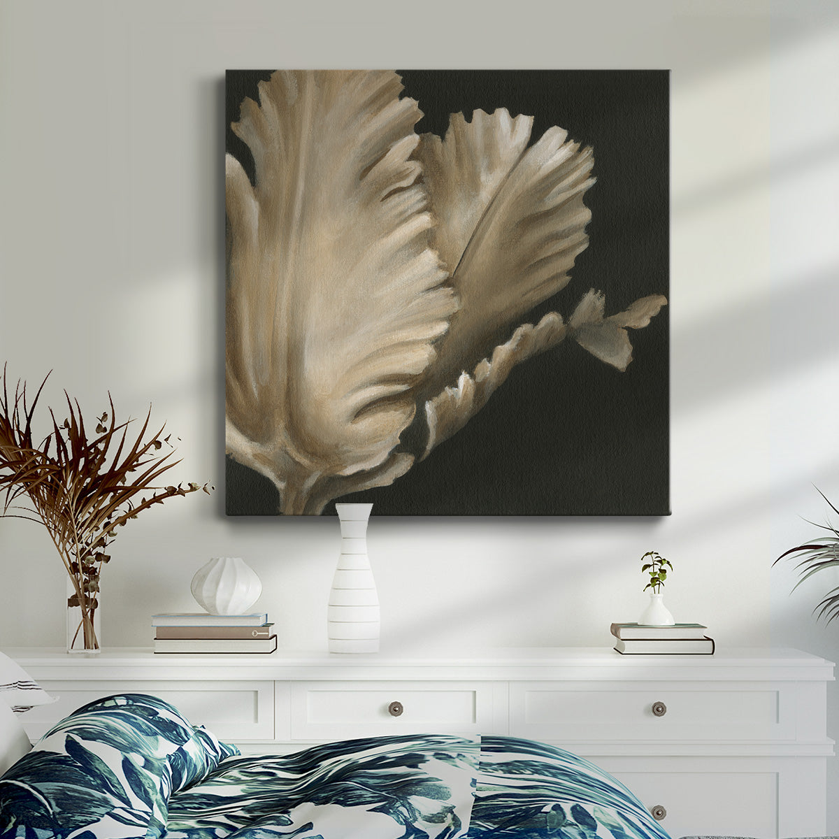 Classical Blooms I - Canvas Art Print